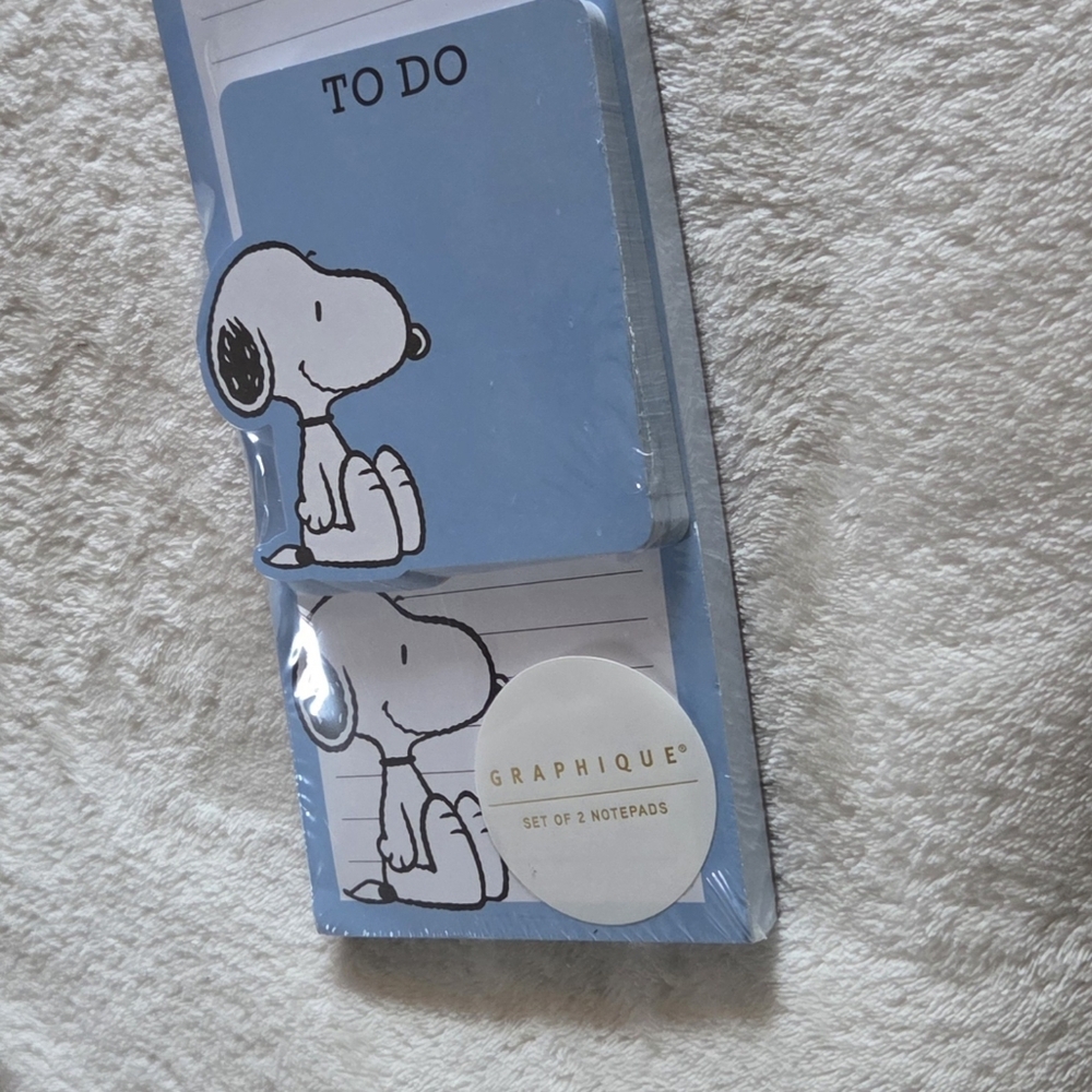 Graphique Peanuts Snoopy Notepad Set - Picture 2 of 4
